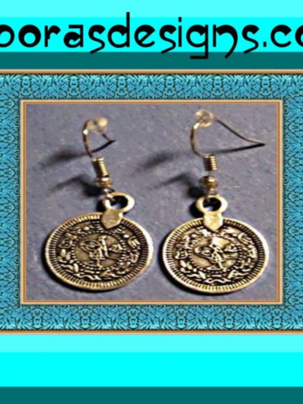 Tibetan Silver Vintage Dangle Earrings